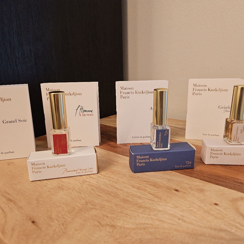 Baccarat Rouge 540 and MFK fragrances